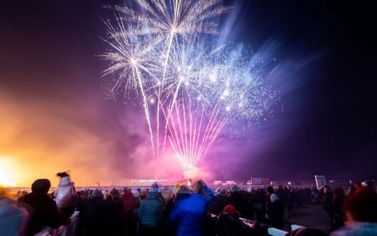 Stunning fireworks at Bath Races Fireworks display and bonfire night
