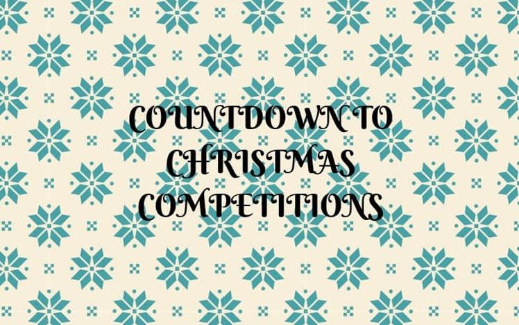 Promotional banner for christmas competitions.