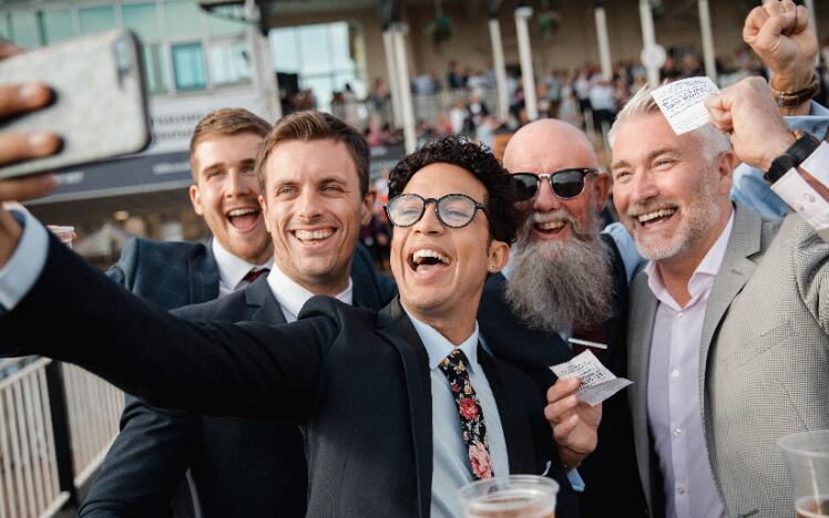 Crowd at Bath races