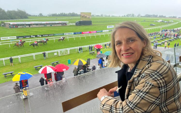 Wera Hobhouse at Bath Racecourse