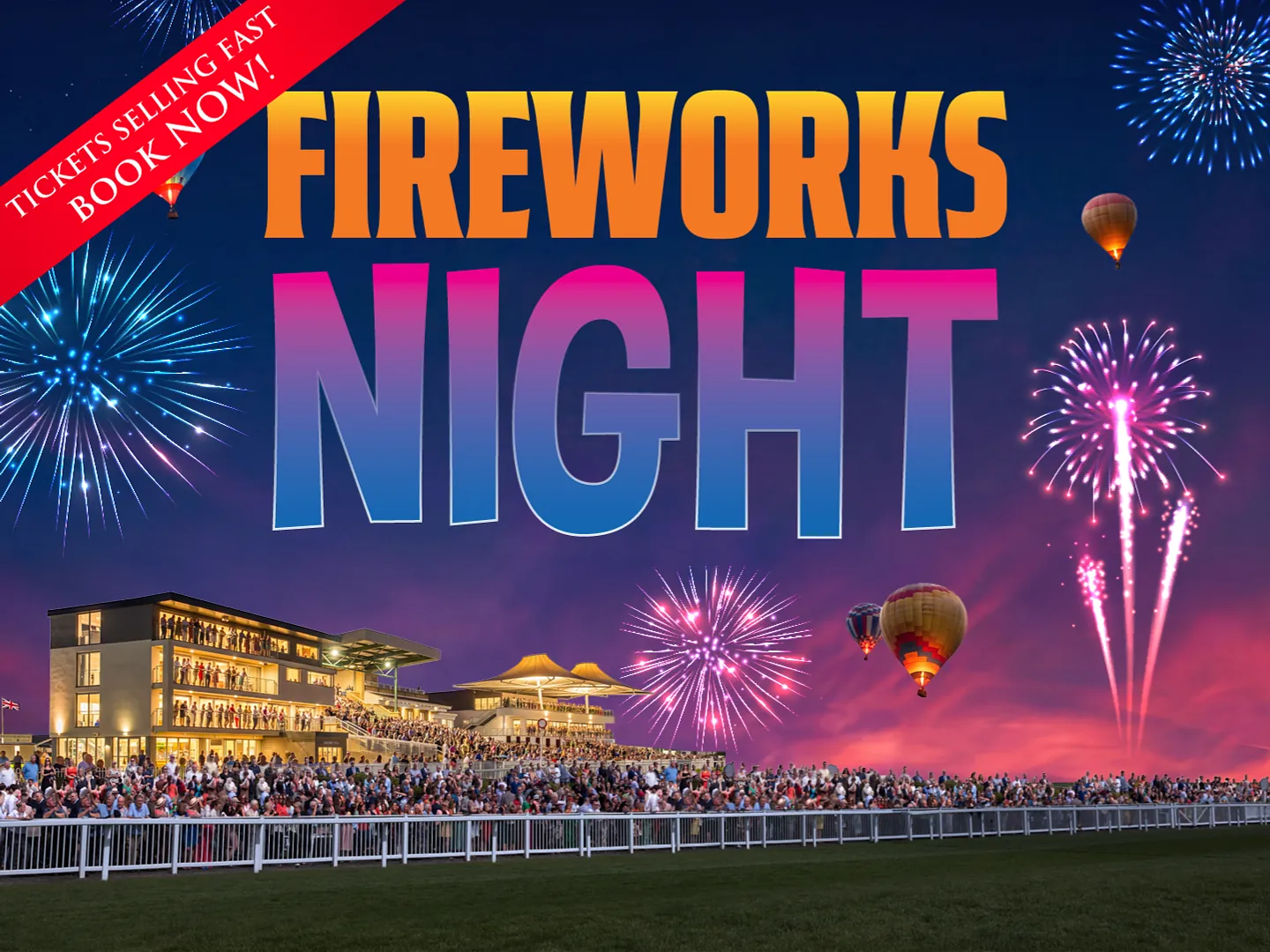 fireworks night at bath racecourse 2026