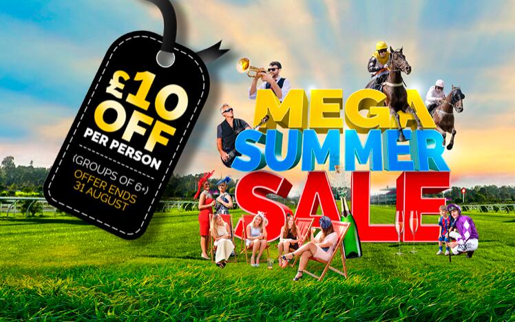 Grab a special offer in the Bath Racecourse Mega Summer Sales