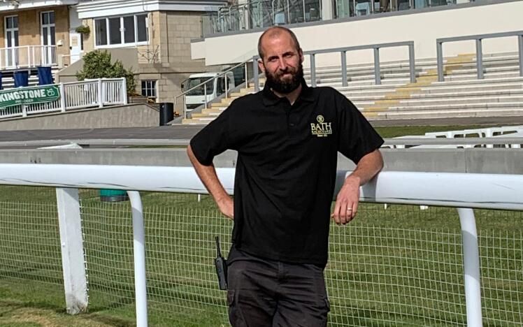 Bath Racecourse Operations Manager Marc Fry