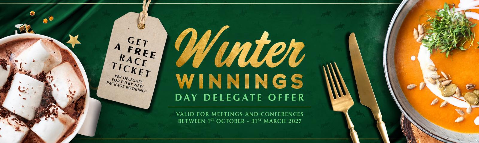 winter winnings day delegate rate package at bath racecourse 2026/2027